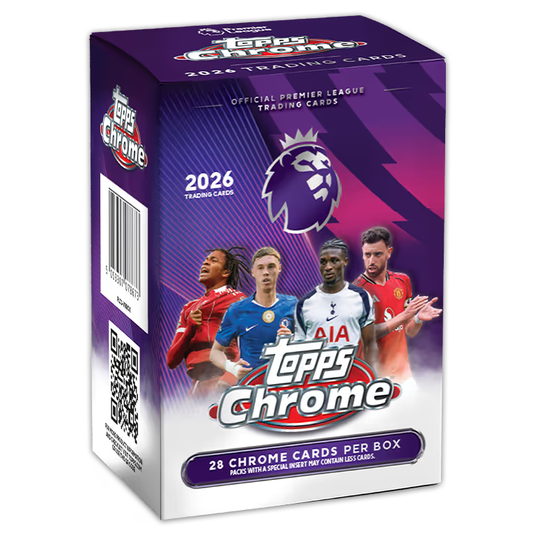 25/26 Topps Chrome Premier League Blaster Box