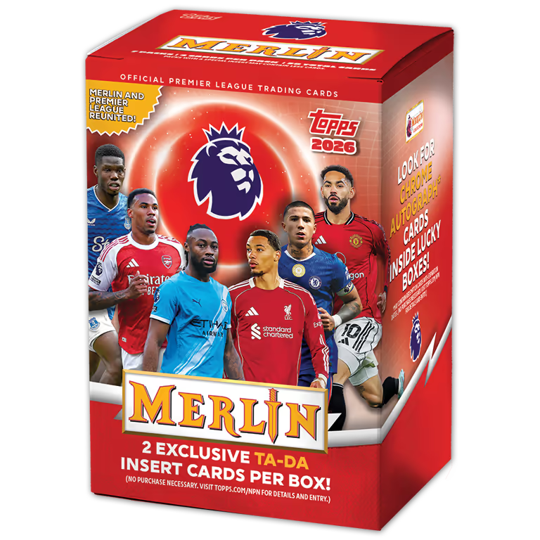 25/26 Topps Merlin Premier League Blaster Box