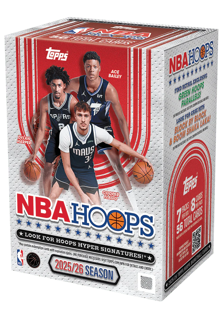 25/26 Topps NBA Hoops Value Box