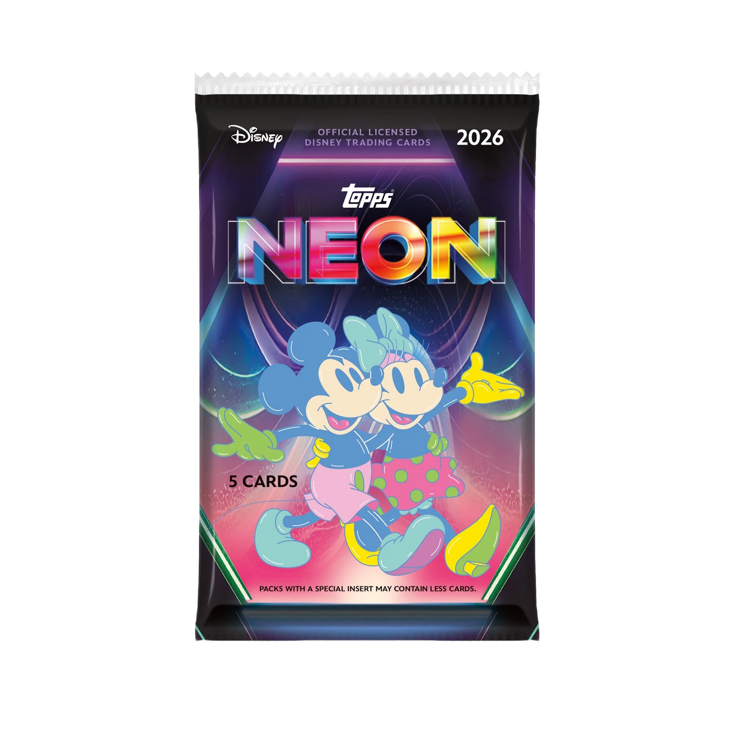 2026 Topps Disney Neon Value Box Pack