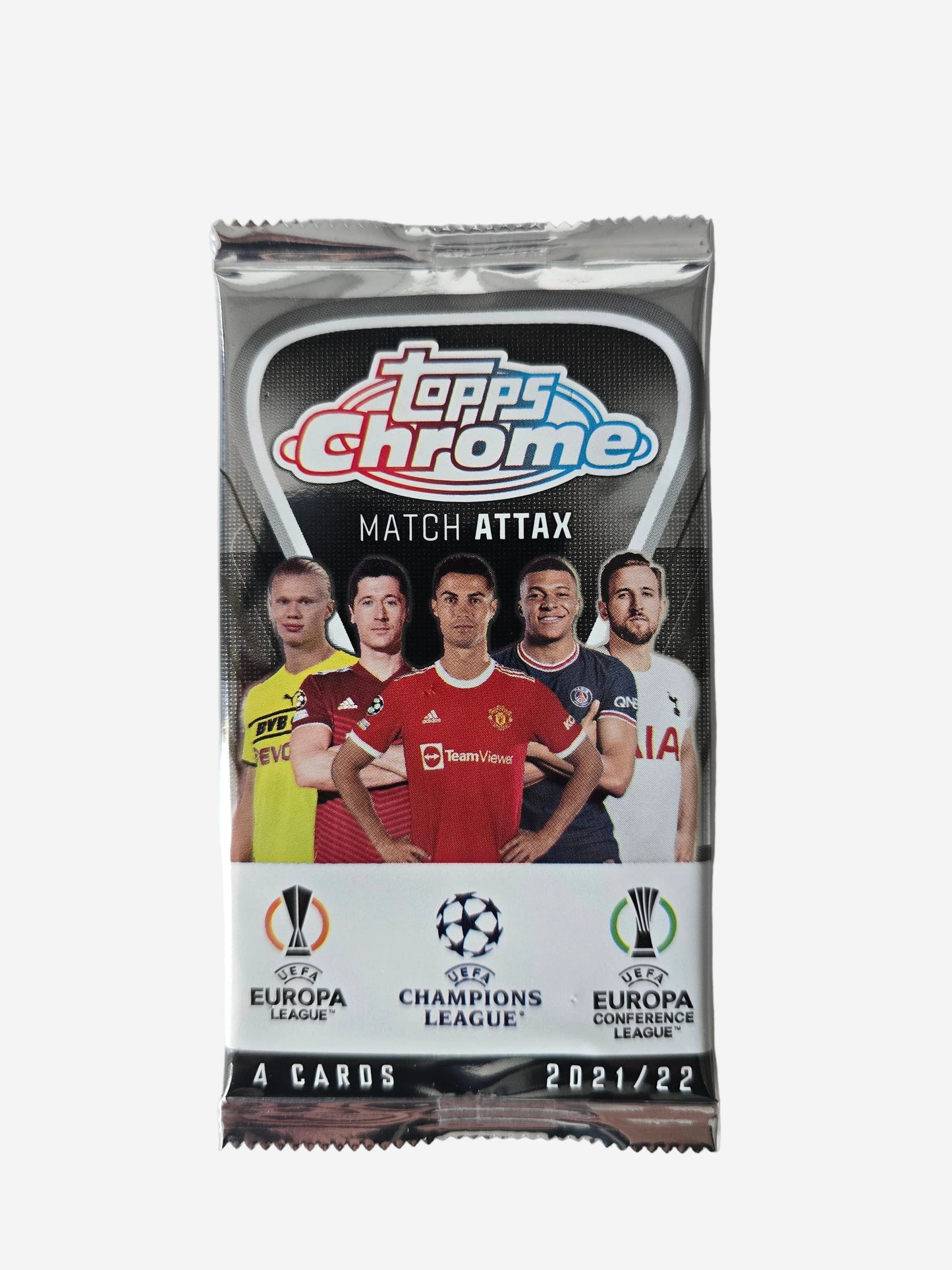 21/22 Topps Chrome UCL Match Attax Hobby Pack