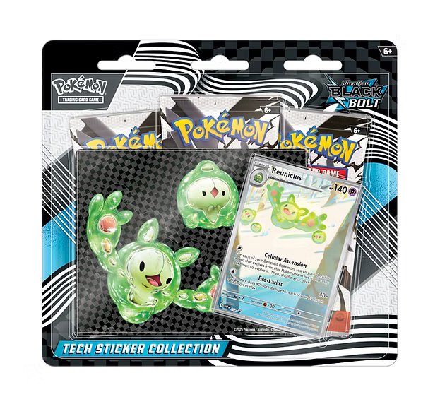 Pokemon Black Bolt – Tech Sticker collection