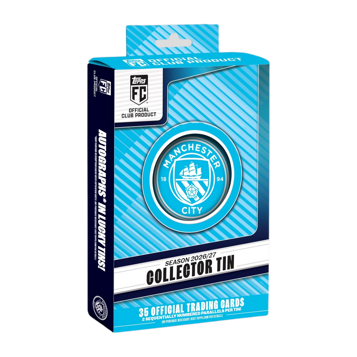 26/27 Topps Manchester City Collector Tin