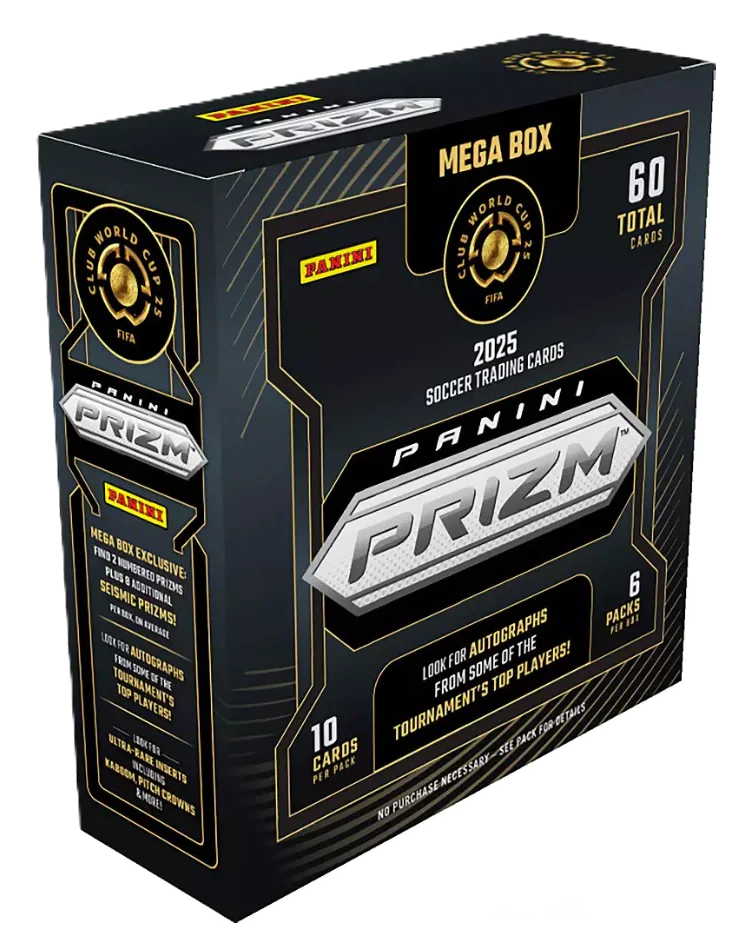 2025 Panini Prizm FIFA Club World Cup Mega Box