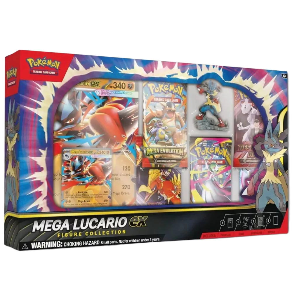 Pokémon : Mega Lucario Ex Figure Collection