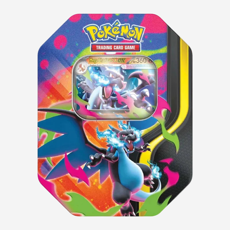 Pokémon : Mega Charizard X EX Tin