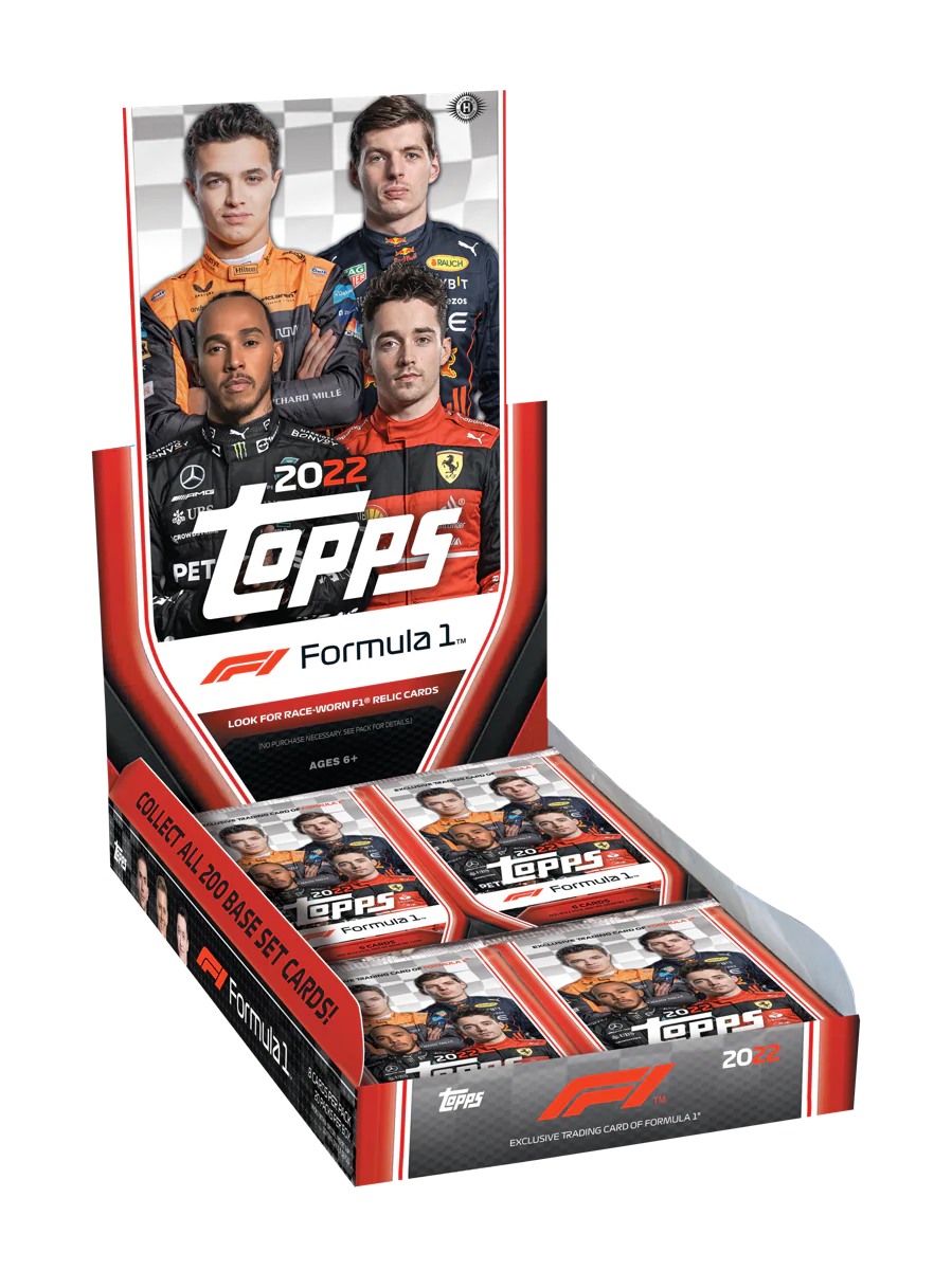 2022 Topps F1 Flagship Hobby Box