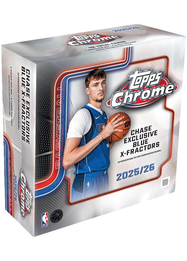 25/26 Topps Chrome Basketball Mega Box