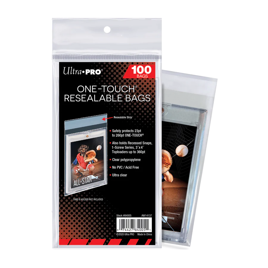 Ultra Pro One-Touch Resealable Bags (100 darab/csomag)