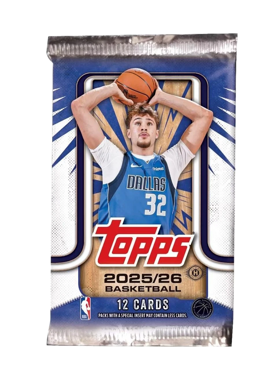 25/26 Topps Basketball Value Box Pack