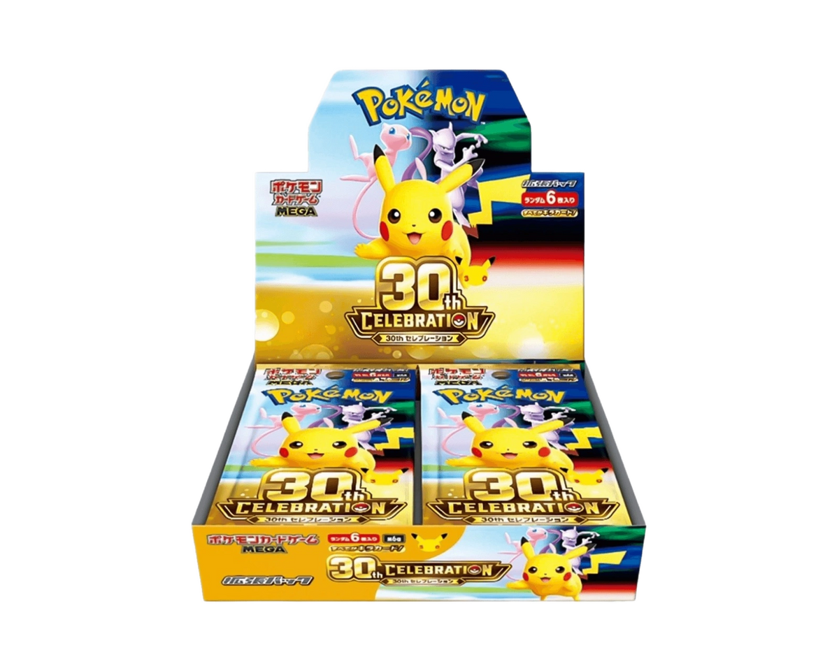 Pokémon TCG – 30th CELEBRATION Booster Box (Japán)