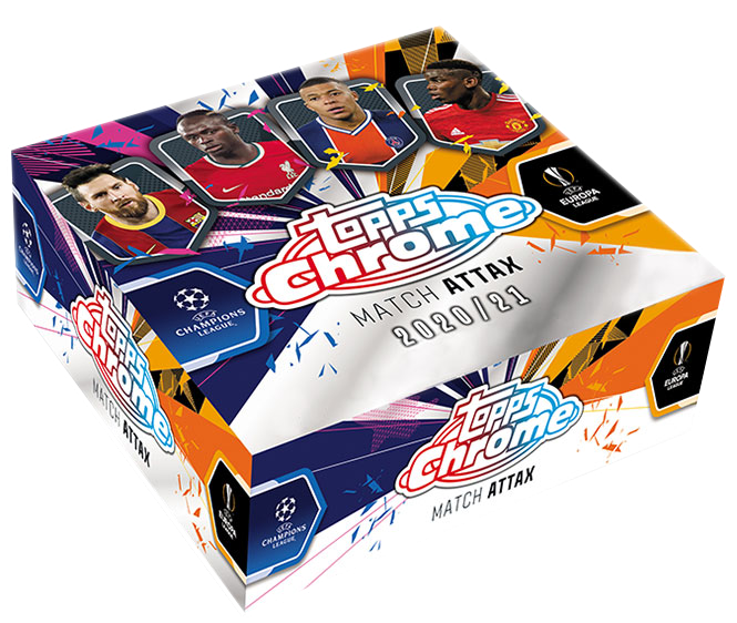 20/21 Topps Chrome UCL Match Attax Hobby Box