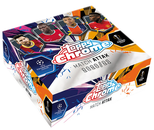 20/21 Topps Chrome UCL Match Attax Hobby Box