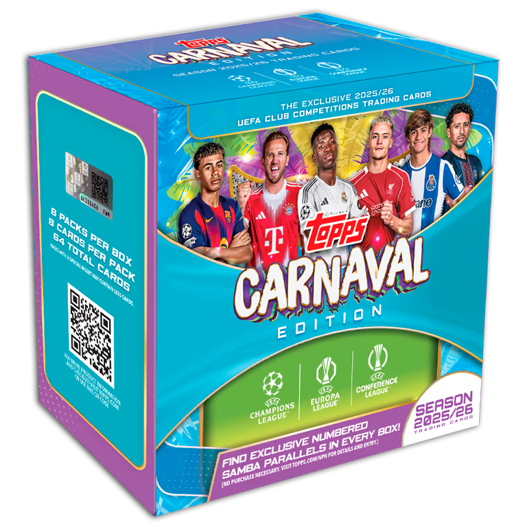 25/26 Topps UCC Carnaval Hobby Box