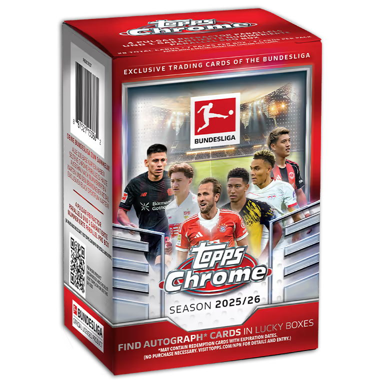 25/26 Topps Chrome Bundesliga Blaster Box
