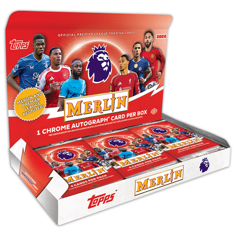 25/26 Topps Merlin Premier League Hobby Box