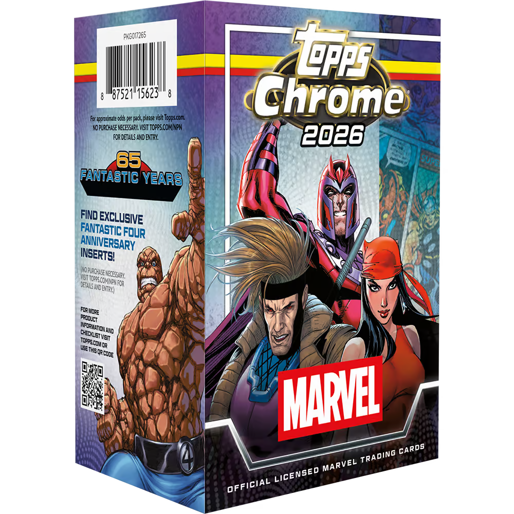 2026 Topps Chrome Marvel Value Box