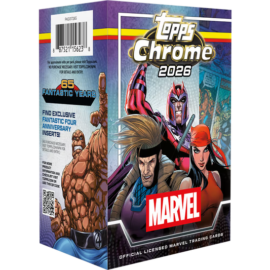 2026 Topps Chrome Marvel Value Box