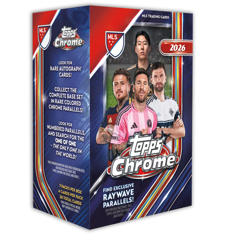 2026 Topps Chrome MLS Value Box