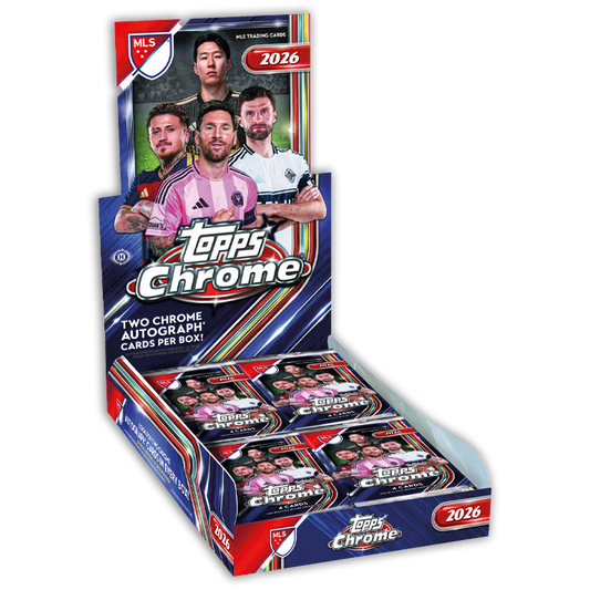 2026 Topps Chrome MLS Hobby Box