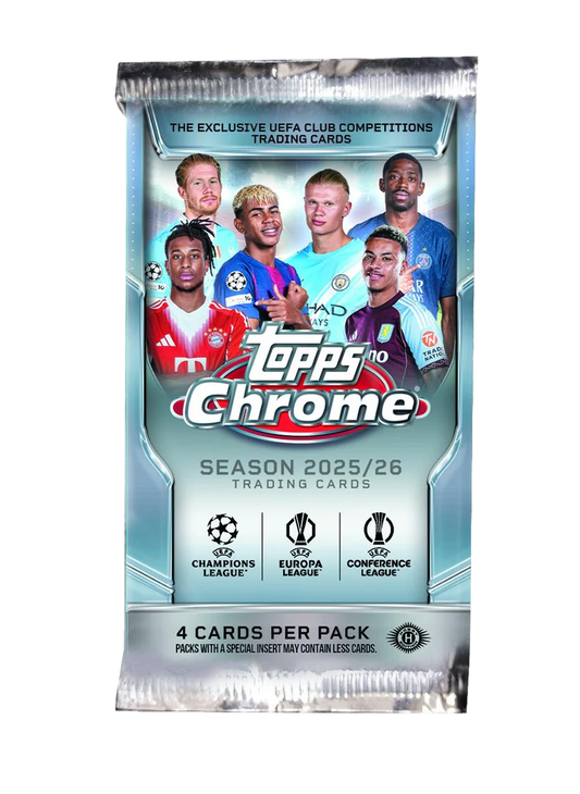 25/26 Topps UCC Chrome Value Pack
