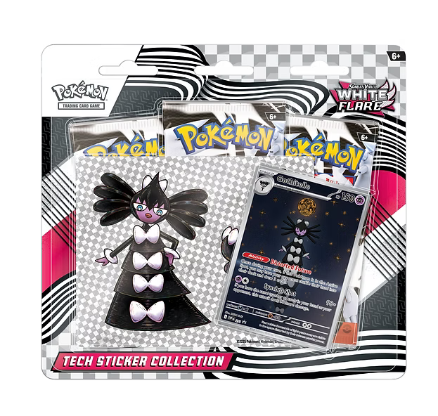 Pokemon White Flare – Tech Sticker Collection