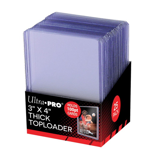 Ultra Pro Toploader Kemény tok 3 x 4 Színtelen 100 PT (25 darab/doboz)