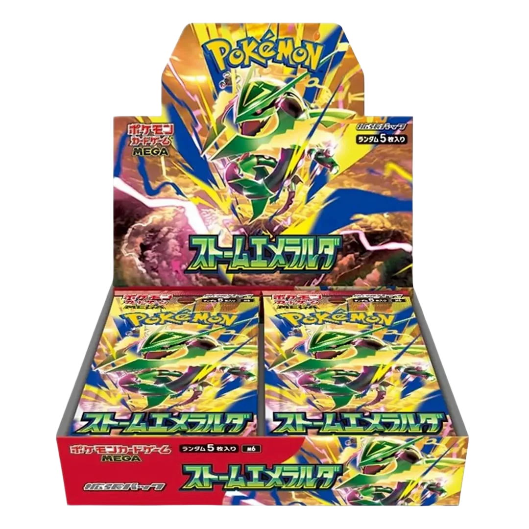 Pokémon TCG – Storm Emeralda Booster Box (Japán)
