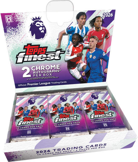 25/26 Topps Finest Premier League Hobby Box