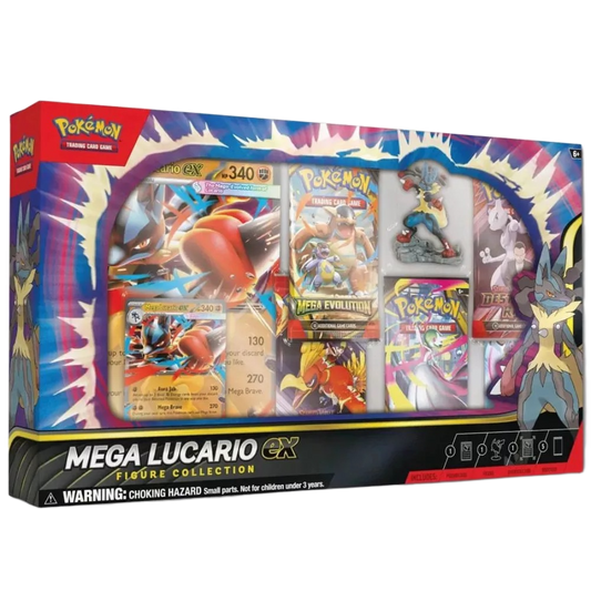 Pokémon : Mega Lucario Ex Figure Collection