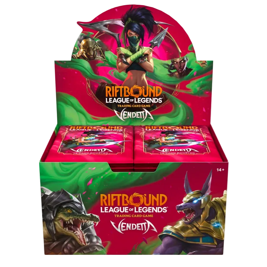 Riftbound: League of Legends – Vendetta Booster Display (ENG)
