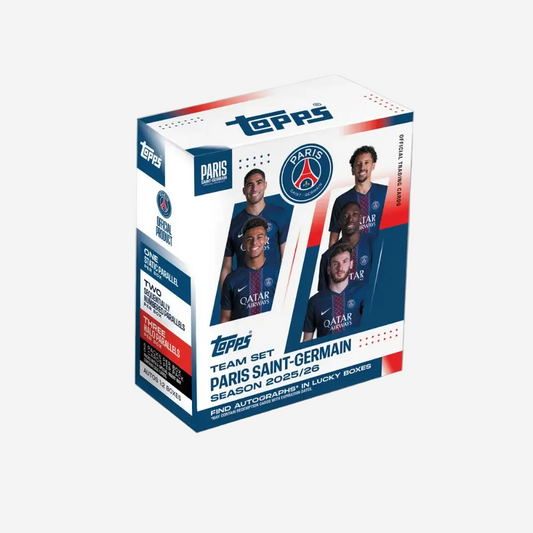 25/26 Topps Paris Saint-Germain Team Set