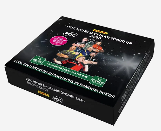 2026 Panini PDC World Championship of Darts Collectors Box