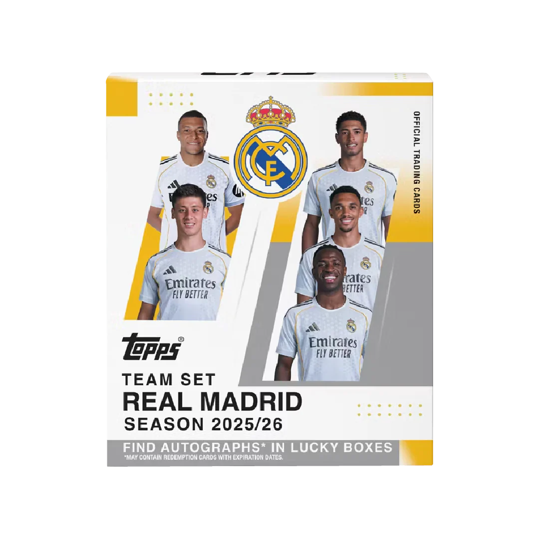25/26 Topps Real Madrid Team Set
