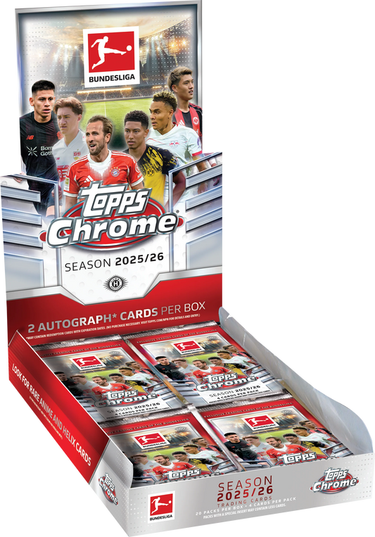 25/26 Topps Chrome Bundesliga Hobby Box
