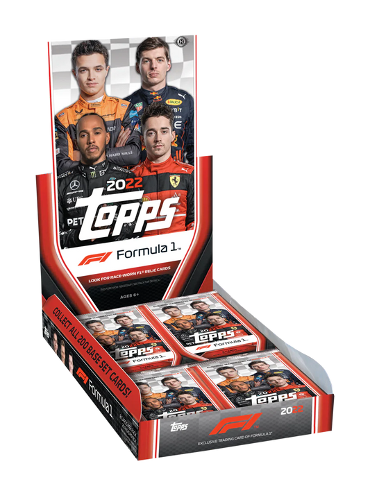 2022 Topps F1 Flagship Hobby Box