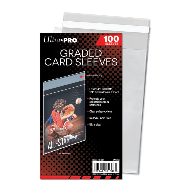 Ultra Pro Graded Card Resealable Sleeves (100 darab/csomag)