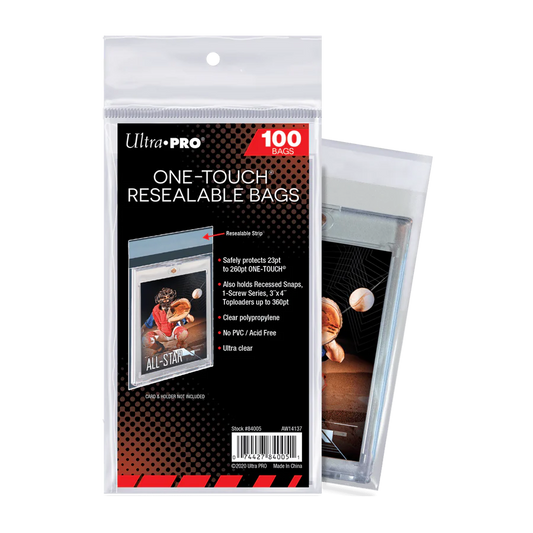 Ultra Pro One-Touch Resealable Bags (100 darab/csomag)