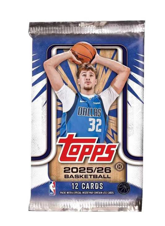 25/26 Topps Basketball Value Box Pack